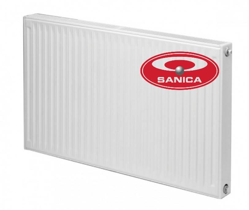 Радиатор стальной Sanica 11 тип 500х400 боковое подключение - фото 1 - id-p495111653