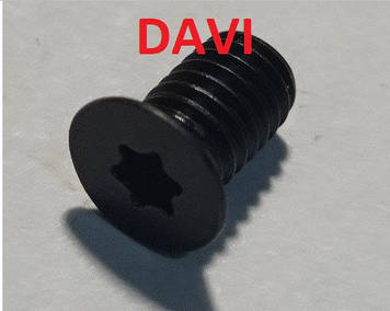 Гвинт для шейпера кукурудза м5х10 мм під зірочку.