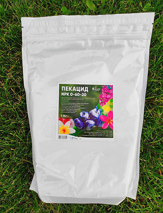 Pekacid (Пікацид) NPK 0-60-20, добриво (Valagro), 1 кг, фосфорно-калійне добриво, фото 1