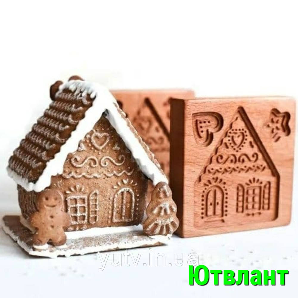 Набор Деревянный Форм Пряничный Домик Расписной, Форма для Пряничного ...