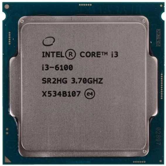 Процессор Intel Core™ i3-6100 (3 МБ кэш-памяти, тактовая частота