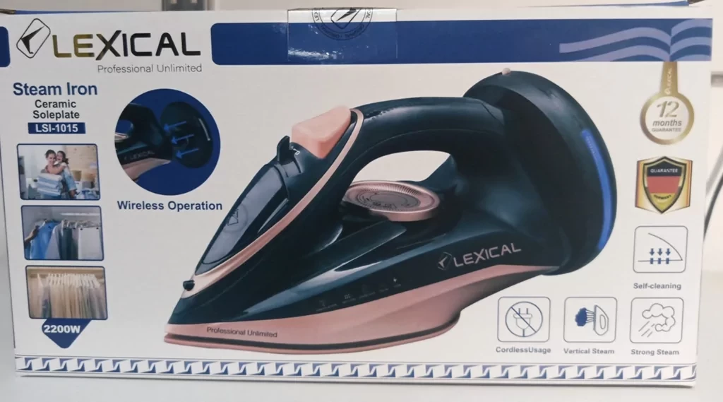 Парова праска LEXICAL LSI - 1015, 2200 Вт, фото 1