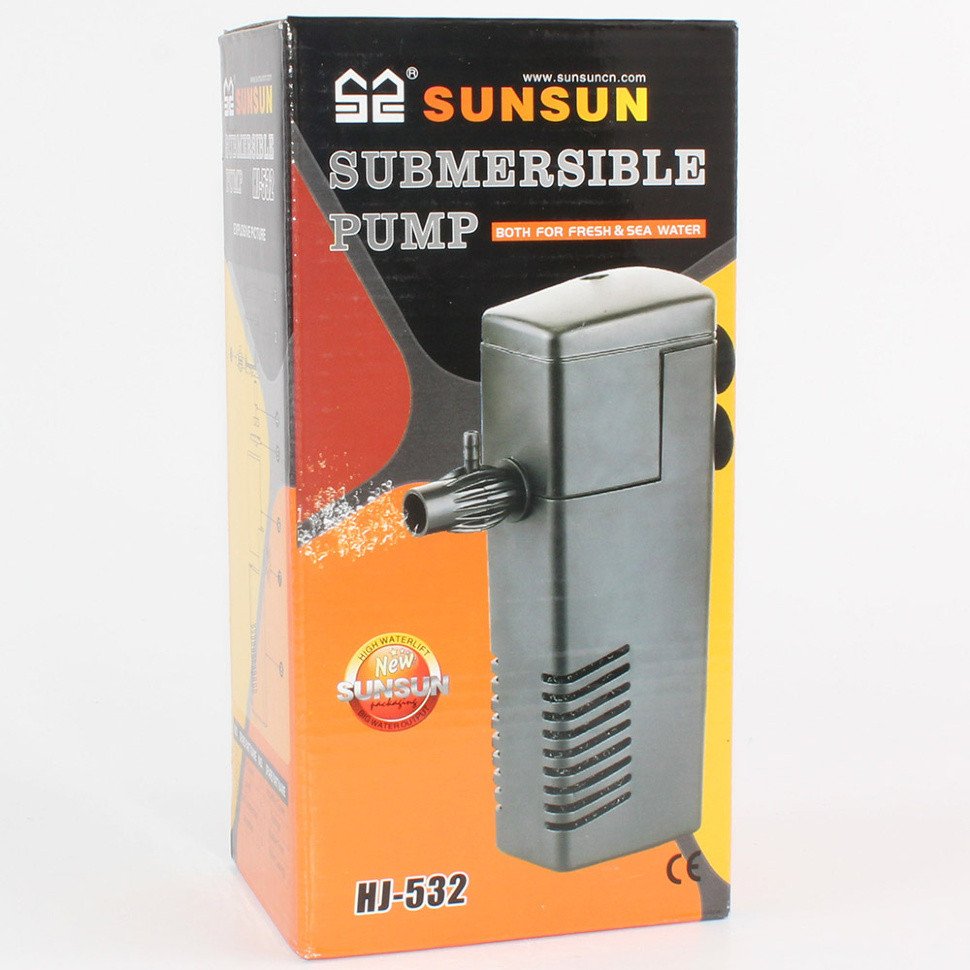 Внутрішній фільтр для акваріума SunSun HJ-532