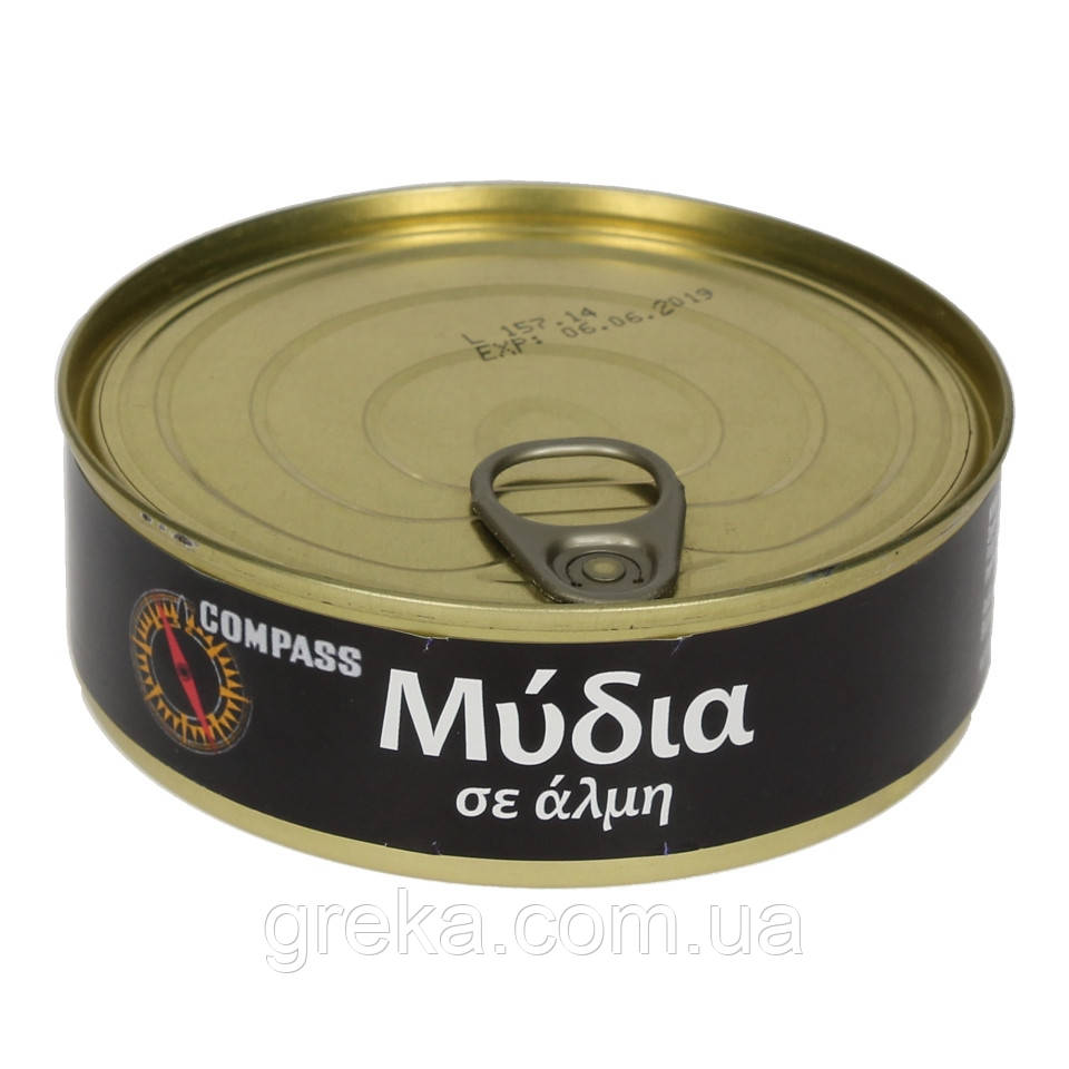 Мідії в розсолі 200 г, фото 1