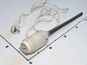 ТЭН для радиатора 500w с резьбой 1" и терморегулятором (Украина) Zipexpert