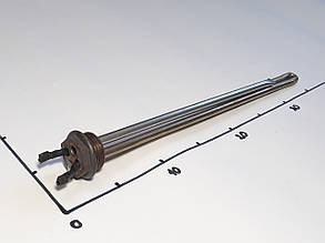 ТЭН для радиатора 500w с левой резьбой 1" (Украина) Zipexpert