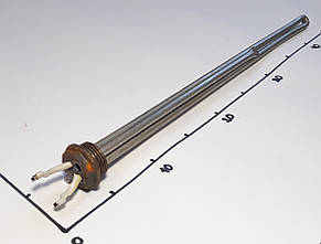 ТЭН для радиатора 1000w с левой резьбой 1" (Украина) Zipexpert