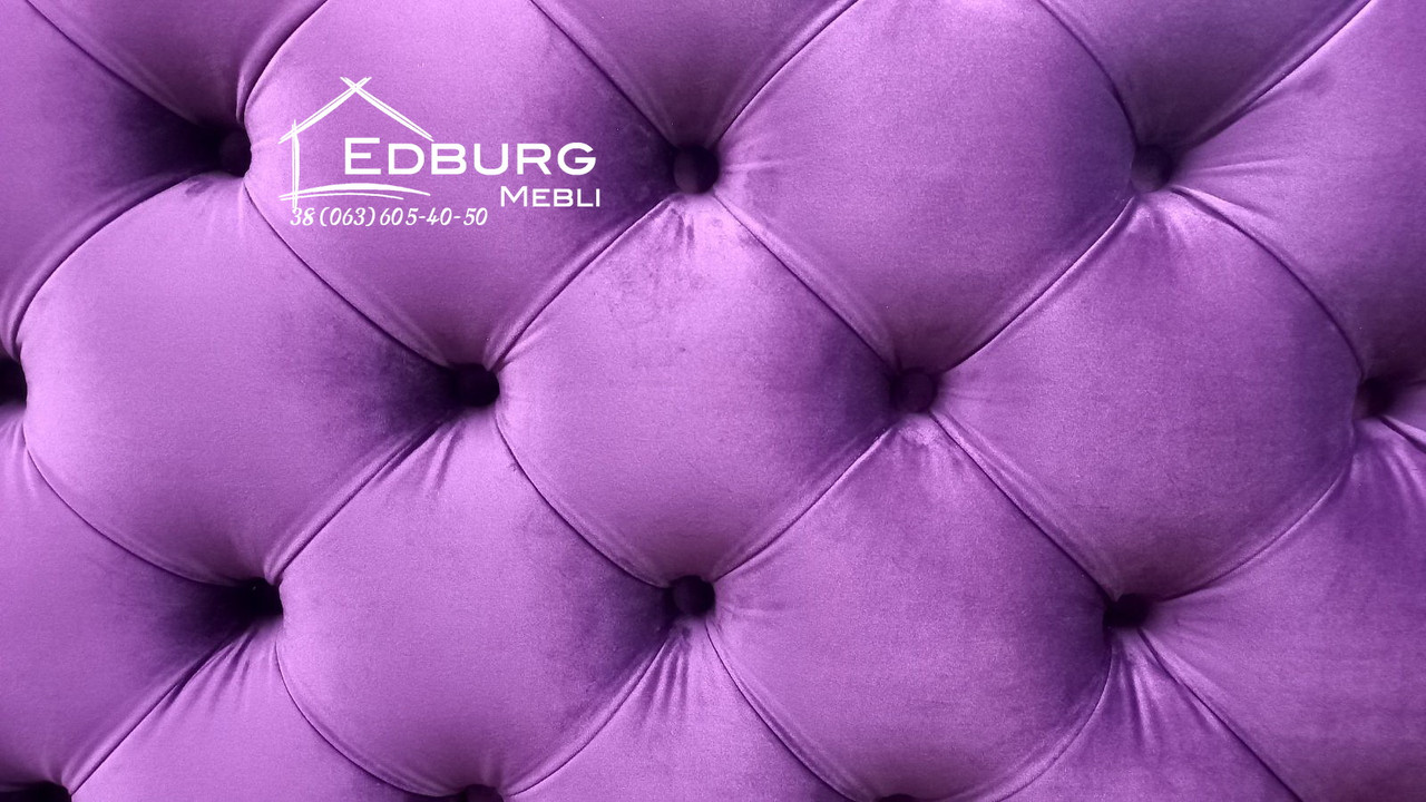 Виголов'я ліжка з ґудзиками