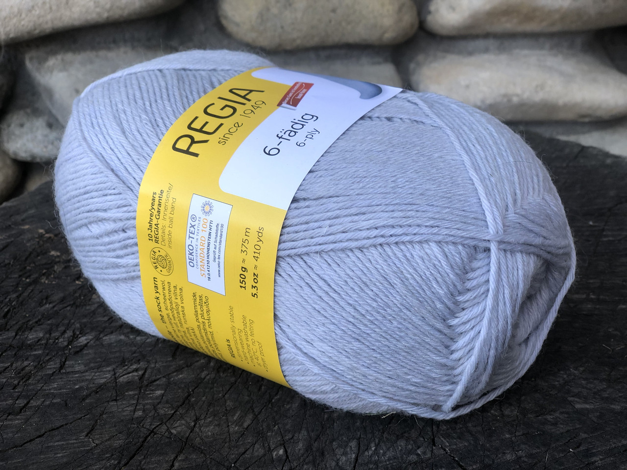 Однотонна носкова пряжа Пряжа Schachenmayr Regia 6-fadig, фото 1