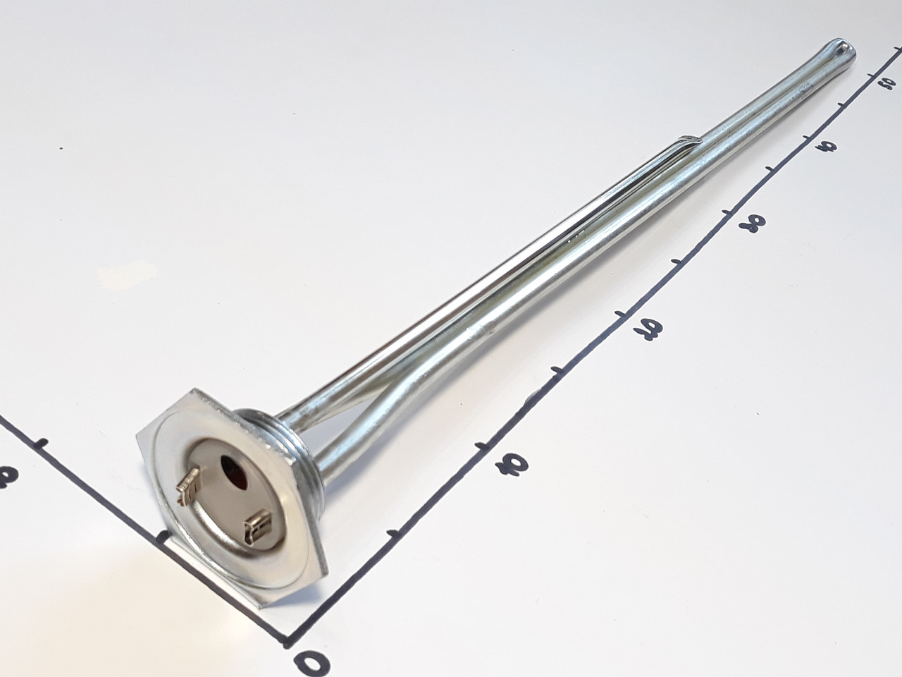 ТЭН для батареи 2500w с резьбой 1¼"  БМЗ (Украина) Zipexpert, фото 1