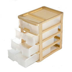 Органайзер з 4 шухлядами, розмір аркуша А4