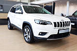 Захисна накладка на задній бампер для Jeep Cherokee V 2018+ /нерж.сталь/, фото 9