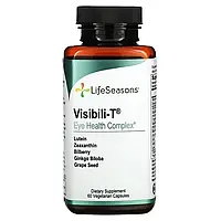 LifeSeasons, Visibili-T, комплекс для здоровья глаз, 60 вегетарианских капсул Днепр