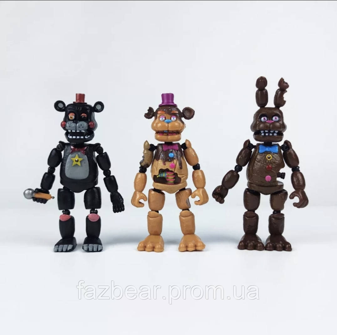 Фигурки FNAF Пять ночей с Фредди в фирменном мешке - фото 4 - id-p717172349