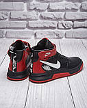 Качественные мужские кожаные зимние ботинки Nike (model-115k), фото 2