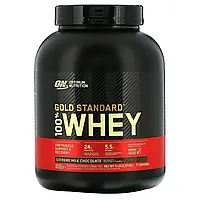 Optimum Nutrition, Gold Standard, 100% Whey, сыворотка с насыщенным вкусом молочного шоколада, 2,27 кг Днепр