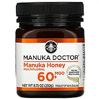 Manuka Doctor, мед манука из разнотравья, MGO 60+, 250 г (8,75 унции) Днепр