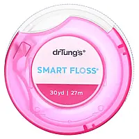 Dr. Tung's, Smart Floss, зубная нить, натуральный кардамон, 27 м (30 ярдов) в Украине