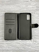 Шкіряний чохол книжка Retro на ZTE Blade V50 Vita чорний, фото 5