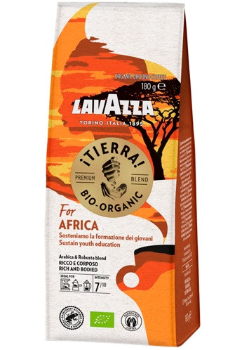 Кава мелена Lavazza iTierra!  Bio - Organic For Africa , 180 гр