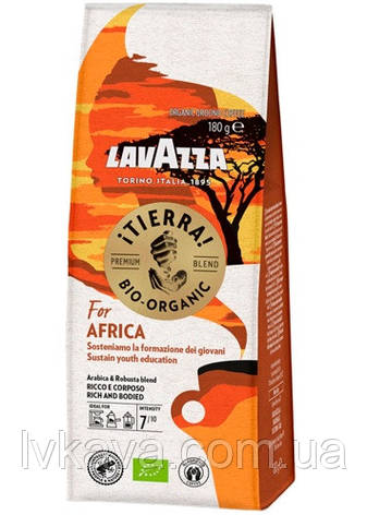 Кава мелена Lavazza iTierra!  Bio - Organic For Africa , 180 гр, фото 2