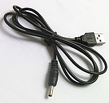 Кабель-перехідник USB - 3,5x1,35 мм 2А, з роз'ємом, кабель-перехідник для зарядки, фото 3
