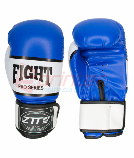 Рукавиці бокс ZTT-PRO-F-C 12" сині