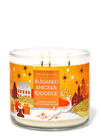 Трехфитильная свеча ароматизированная Bath & Body Works - Sugared Snickerdoodle