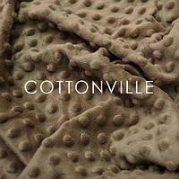 Плюш Minky коричневий