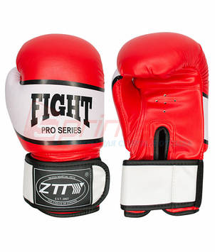 Рукавички бокс ZTT-PRO-F-К 10" червоний
