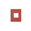 Коробочка 7х6х3см. Червона коробка для кільця та сережок з Вашим логотимом. Подарункова коробочка для прикрас, фото 3