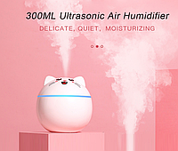 Дифузор зволожувач повітря Humidifier Cat White увлажнитель воздуха