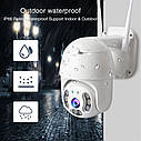 Вулична поворотна IP WiFi Onvif камера Marviotek A6-500W 5 Мп. iCSee, фото 5