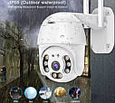 Вулична поворотна IP WiFi Onvif камера Marviotek A6-500W 5 Мп. iCSee, фото 8