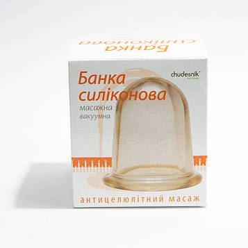 Банки для вакуумного масажу антицелюлітного масажу 2 великі Чудо-Банки Селком   (ST)