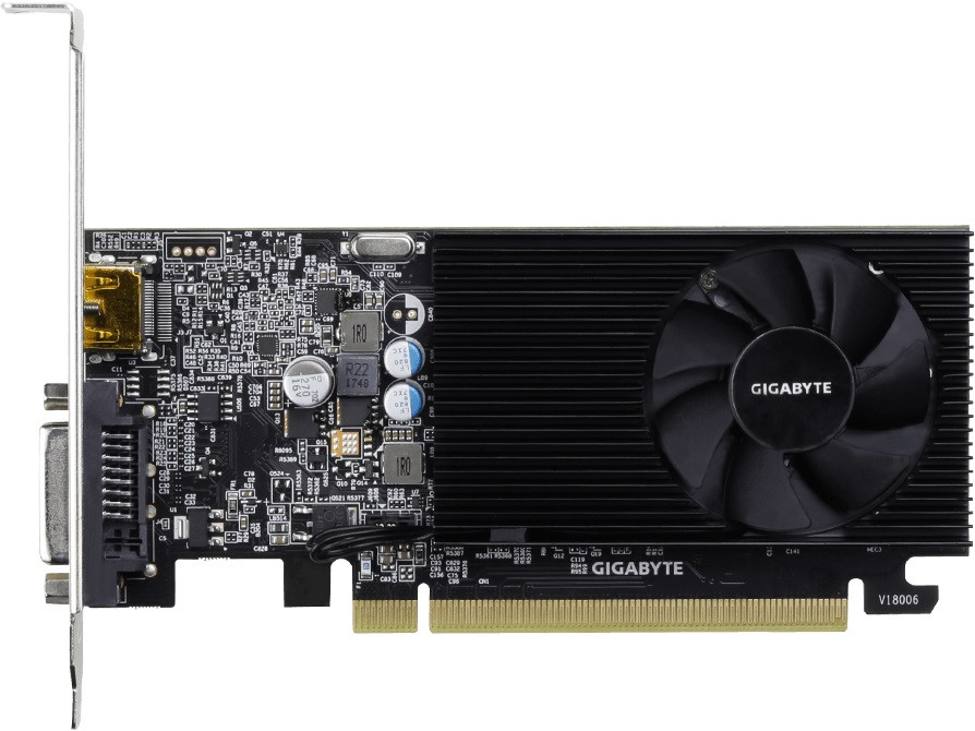 Відеокарта Gigabyte GeForce GT 1030 Low Profile D4 2 GB (GV-N1030D4-2GL), фото 1