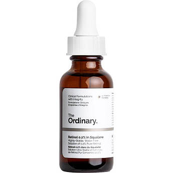 Сквалановая емульсія-масло з ретинолом The Ordinary Retinol 0.2 % in Squalane 30 мл