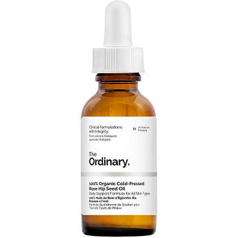 Органічне масло насіння шипшини The Ordinary 100% Organic Cold-Pressed Rose Hip Seed Oil 30 мл