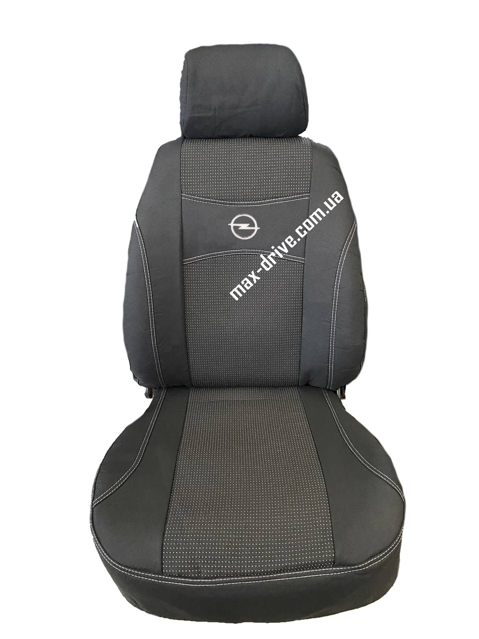 Чохли на сидіння OPEL ASTRA H 5 подгол. цілісна 2004 - задня спинка 1/3 2/3; сидіння-незбиране; airbag. 'NIKA'