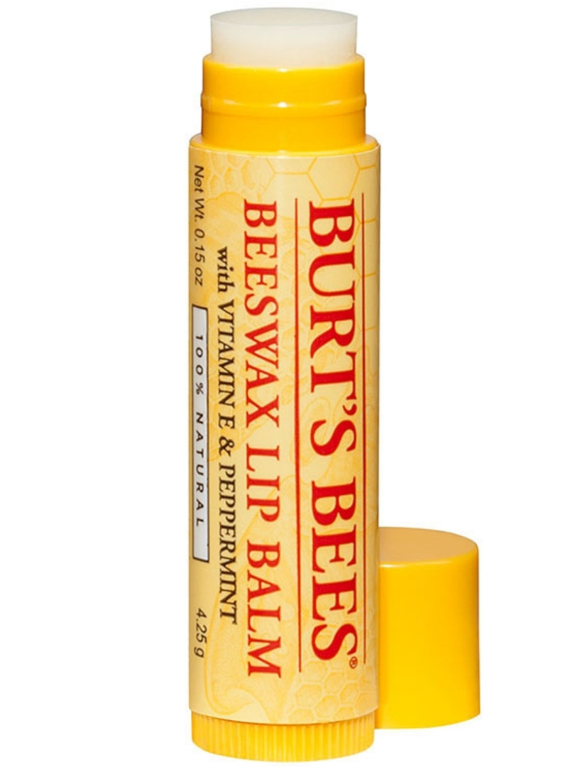 Бальзам для губ з перцевої м'ятою і вітаміном Е Burt's Bees Beeswax Stick Lip Balm 4.25 г