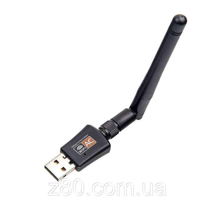 USB адаптер Wi-Fi двухдиапазонный 2,4ГГц / 5ГГц 600Мбит 802.11n, фото 1
