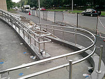 Пандус металевий