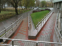 Пандус для дитячих колясок