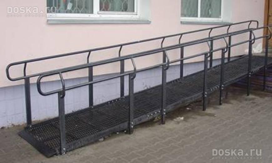 Встановлення пандусу в під'їзді для дитячих колясок