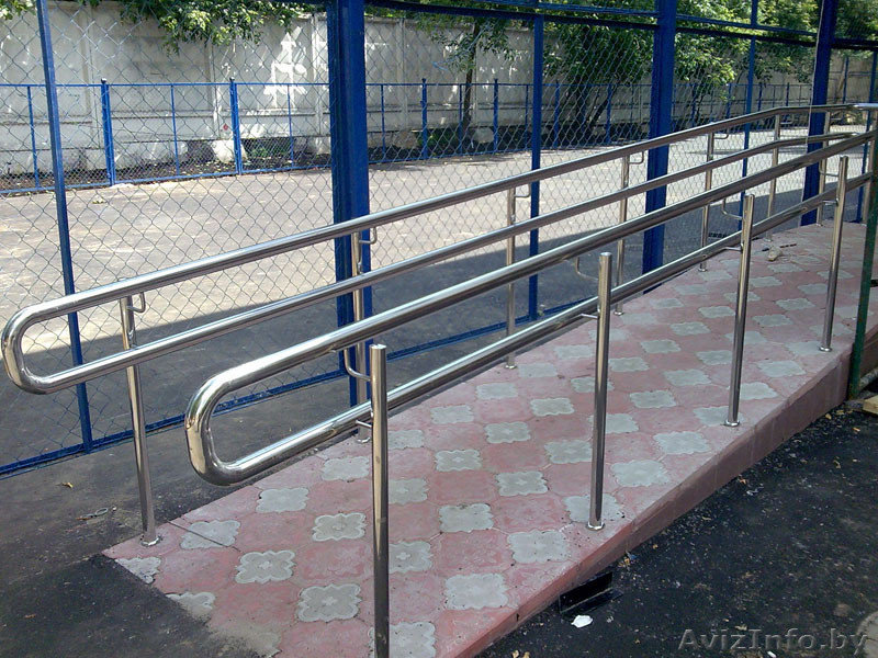 Конструкція пандусів для інвалідів