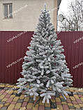 Ялина лита Буковельська Засніжена ялинка 2.10м Лита ялинка штучна, фото 10