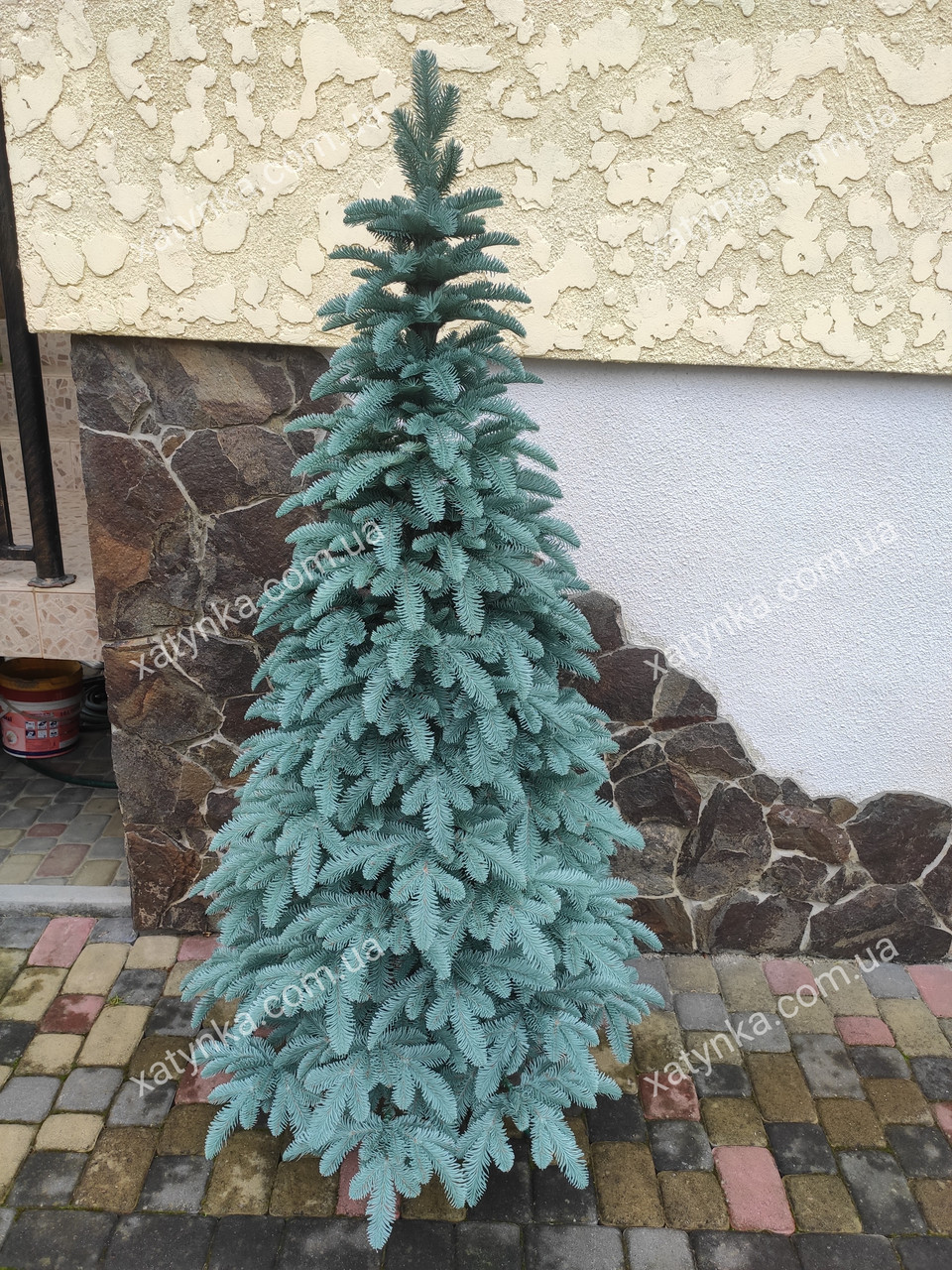 Ялина лита Канадська 1.50 м блакитна Літа Ялинка штучна, фото 1