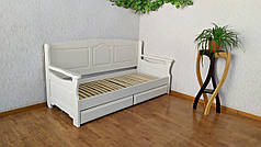 Односпальне ліжко-діван дерев'яне в стилі прованс "Орфей Преміум" від виробника, фото 3