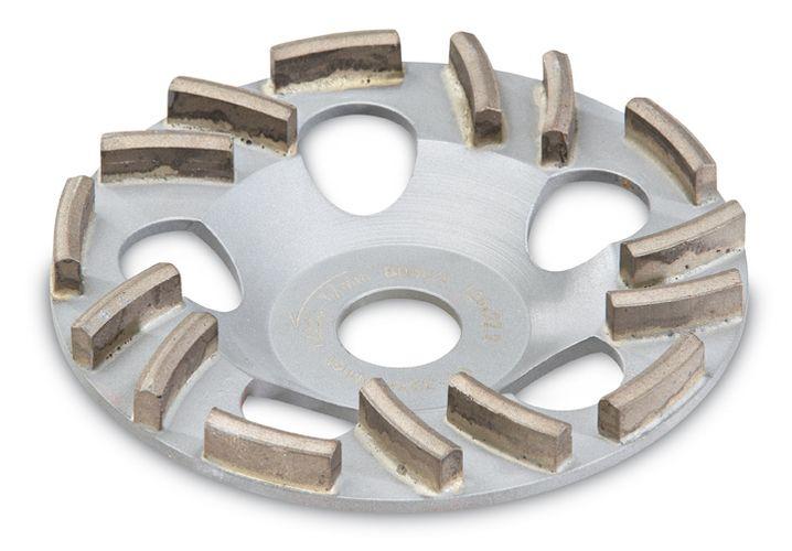 FLEX TH-Jet D125 22,2, 125 he Алмазовий шліфувальний коло тарельчастої форми Thermo-Jet, фото 1