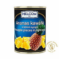 Консервовані ананаси кусочками Helcom 580мл